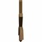 Ekena Millwork Alberta Rough Sawn Timber Gable Bracket, Western Red Cedar, 96"W x 24"H x 2"D x 4"F, 6/12 Pitch GBW096X24X0204ALB00RWR - alternate 2